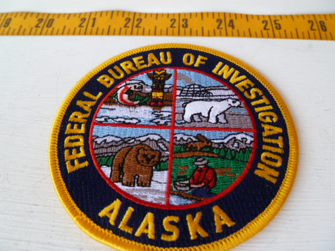 FBI  alaska patch coloured