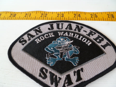 FBI SWATsan juan patch subdued