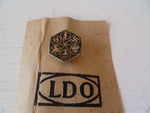 GERMAN WWII SS  lapel badge  maker mark