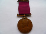 BRITAIN king ed v11  visit to scotland 1903 bronze n/t fireman with top bar