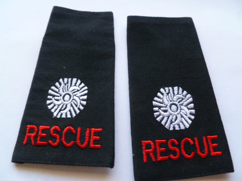 AUSTRALIA fire rescue eppaullettes new cond pair