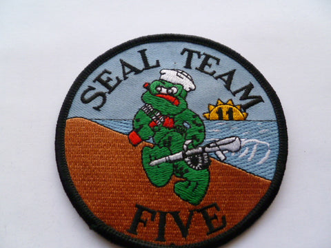 usa SEAL team five patch