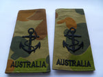 AUSTRALIA RAN CAMO eppaullettes new cond pair