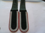 german army unter officer eppaulettes arty pair  with loops