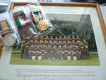 uk group 3 gulf artillery gnr with photo in frame
