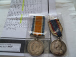 brit ww1 RMLI bwm amd rfr lsgc medal geo v only entittlement