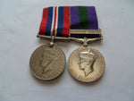 brit ww2 w/m and palestine 45/48 gsm RAF only entitttlement