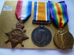 brit ww1 14/15 trio to ASC nef cond M2-045805 pte et dennison