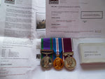 brit csm n/ireland  gold jub,army lsgc to 15th air assault sqn