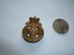 australia pre fed qld defence forces cap badge