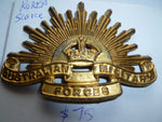 australia rising sun slouch badge ''aust milt forces''KOREA m/m amor
