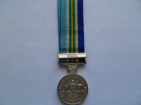 australia mini medal asm bar korea govt issue