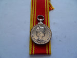 brit mini medal for the exmp  fire service