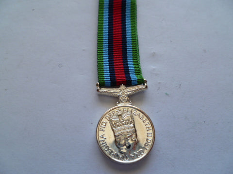 brit mini medal for operational service govt contract issue
