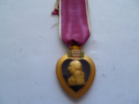 usa mini medal purple heart older type