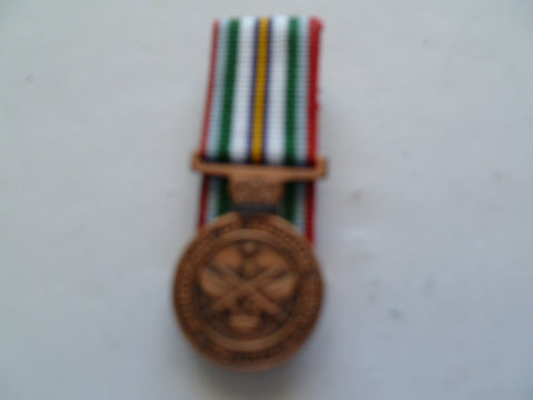 australia mini medal for national service 51/72