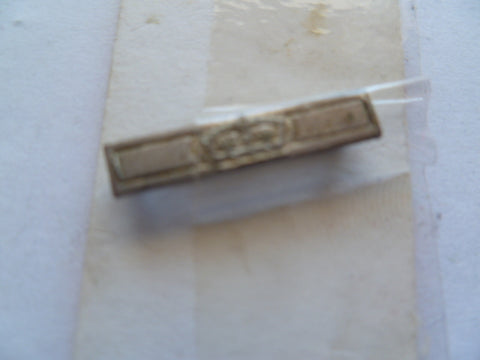 brit miniature bar for efficency/mm medal etc older
