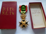 belgium boxed military cross officers grade