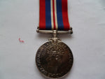 brit/canada ww2 war medal stg silver