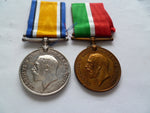 brit ww1 bwm and merc marine pair