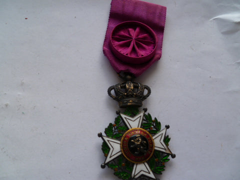 belgium order of leopold officers well made older one