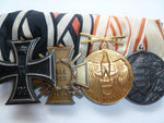 austro/hungarian ww1 group of 4 medals ek2, hon x,austro/hun