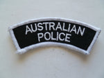 australia police federal overseas UN duty shoulder rocker