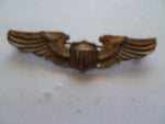 usa aac ww2 wings pilot 2 inch shirt size m/m amico