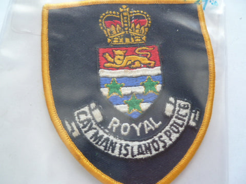 cayman is royal police scafrce old patch