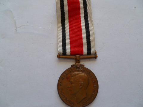 brit special const medal l/s george 6th