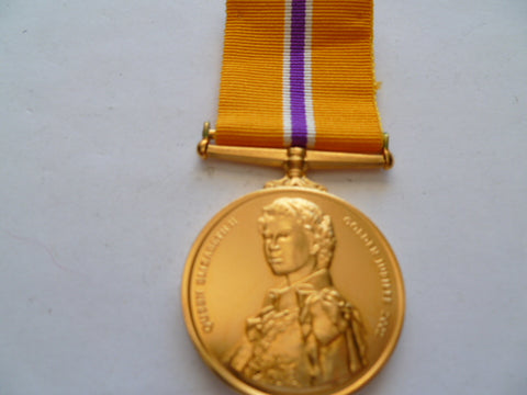 brit queens jubilee medal 2002 well made not the govt issue?