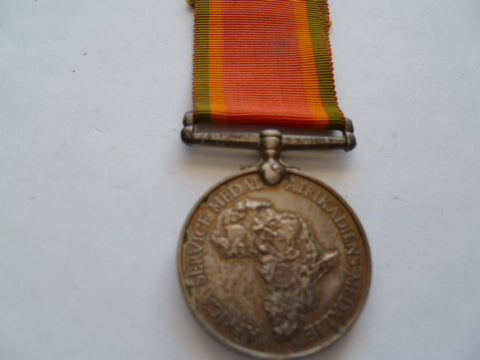 south africa ww2 medal named mj 8899 j v barlow