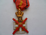 belgium veterans medal ww1 1918/29 prisoners ?
