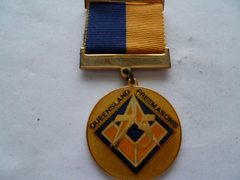 AUSTRALIA  queensland free masons medal