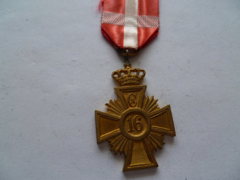 denmark 16 year officers cross