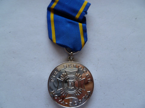 nova scotia fire service long service medal