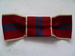 brit 1953 coronation medal ribbon bow on clip  for female