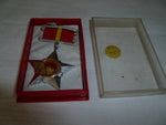 nth vietnam nva soldier of ? medal cased