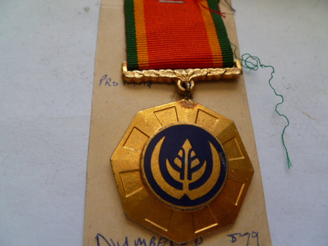 south africa pro patria medal  numbered10438