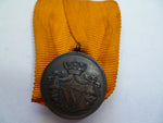 netherlands medal 12 year l/s NAVY mounted w/label