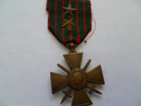 france croix de Guerre 1914-1918 2 stars