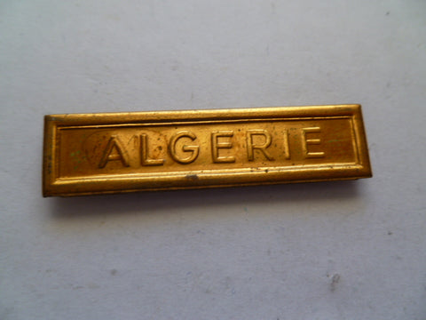 france bar algerie for overses medal