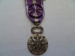 france etoile civique medal w/officers ribbon