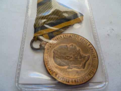 austria 1873 war medal gold