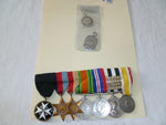 brit ww2 group of 7 st john /medical order serving brother etc