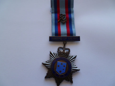australia corp of commissionaires LSGC medal q/c