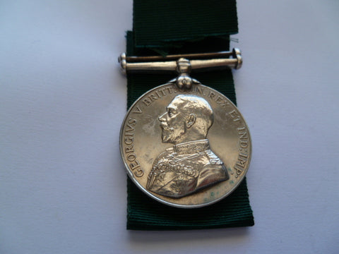 volunteer L/S medal gv  B&C railway vol rifles nef