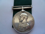 volunteer L/S medal gv OFFICER    BN RAILWAYS nef