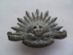 australia rising sun badge collar no maker