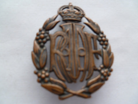 australia RAAF cap badge ww2 unmarked